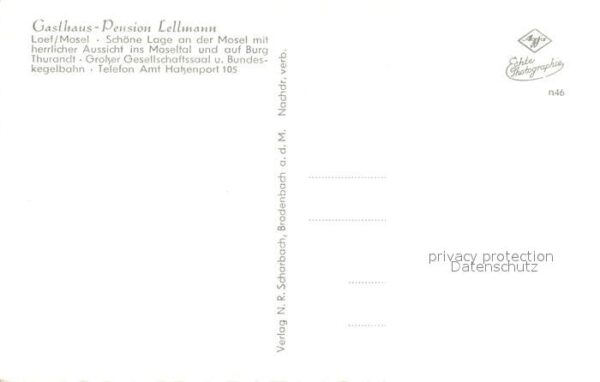 Loef Mosel Gasthaus Lellmann – Bild 2