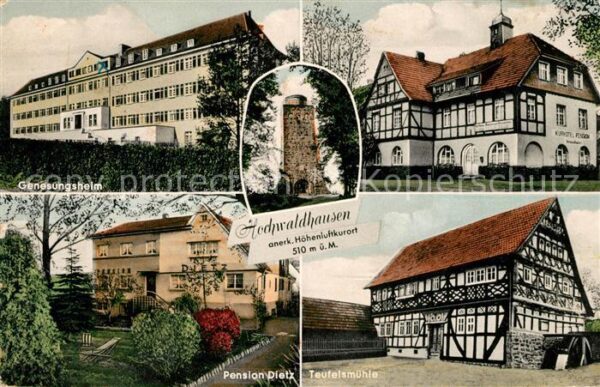 Hochwaldhausen Ilbeshausen Genesungsheim Pension Dietz Teufelsmuehle