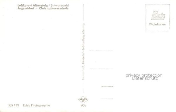 Altensteig Schwarzwald Jugenddorf Christophorusschule – Bild 2