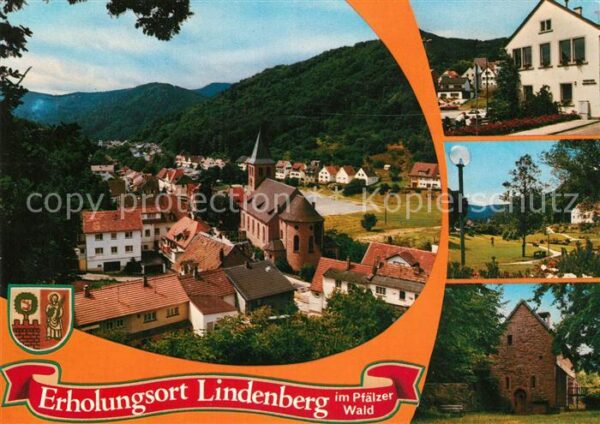 Lindenberg Pfalz Kirche Panorama
