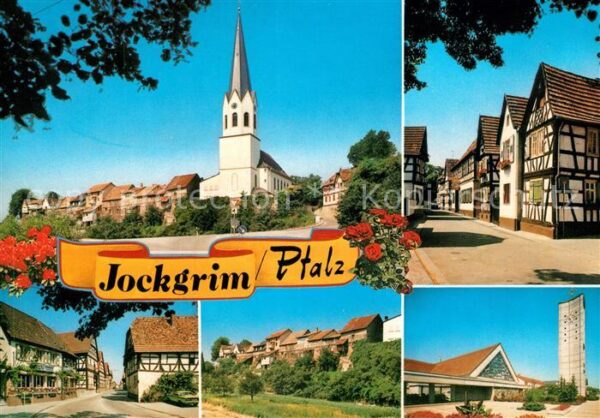 Jockgrim Kirchen Fachwerkhaeuser