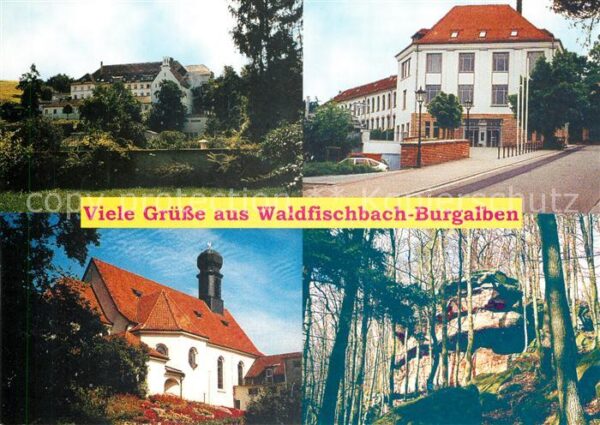 Waldfischbach-Burgalben Kirche Stadtansichten