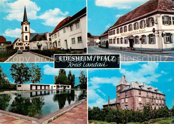 Edesheim Pfalz Stadtansichten