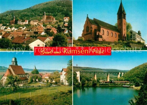 Ramsen Pfalz Panoramen Kirche
