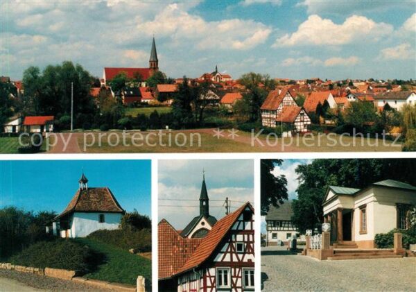 Herxheim Pfalz Panorama Landauer Kapelle Paulusstift Kiregerdenkmal