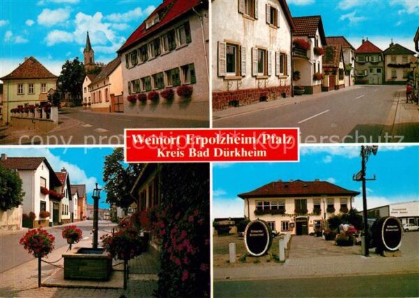 Erpolzheim Ludwigshafen Winzergaststaette Dorfansichten