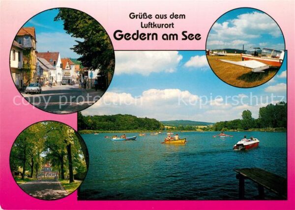 Gedern See Tretboote Flugfeld