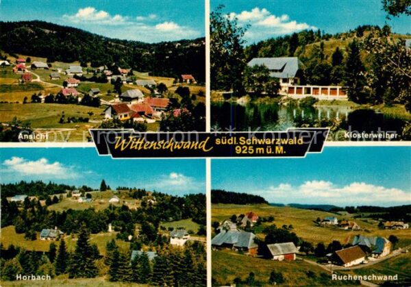 Wittenschwand Panorama Klosterweiher Horbach Ruchenschwand