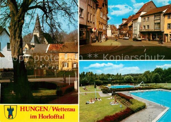 Hungen Schwimmbad Kirche