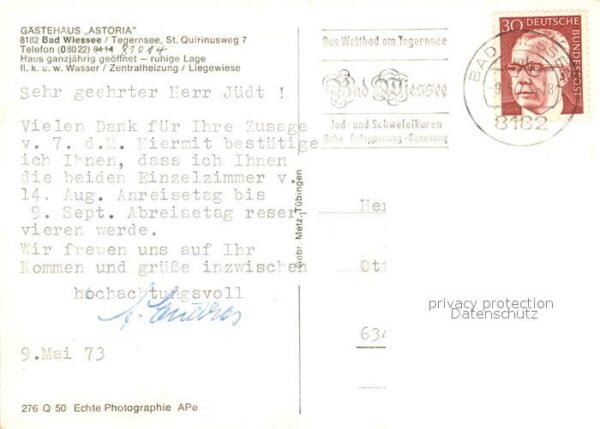 Wiessee Bad Gaestehaus Astoria – Bild 2