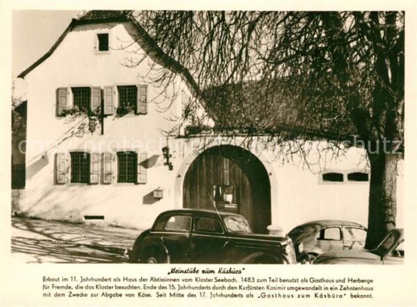 Seebach Bad Duerkheim Weinstube zum Kaesbuero