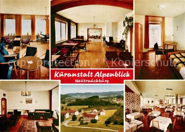 Neutrauchburg Kuranstalt Alpenblick Panorama