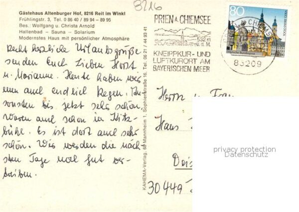 Reit Winkl Gaestehaus Altenburger Hof – Bild 2
