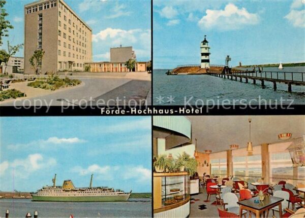 Friedrichsort Foerde Hochhaus Hotel Faehrschiff