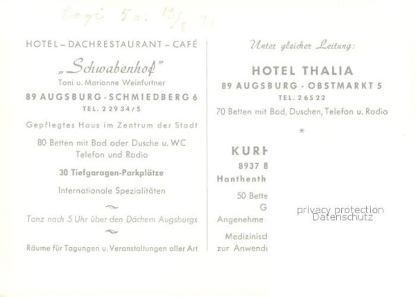 Augsburg Hotel Schwabenhof – Bild 2