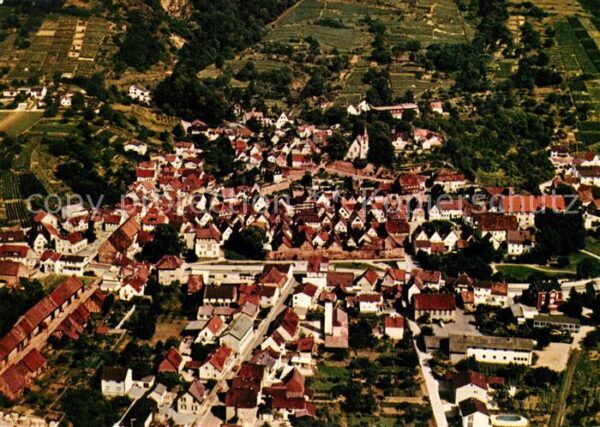 Zwingenberg Bergstrasse Fliegeraufnahme