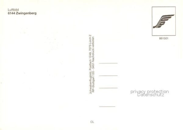 Zwingenberg Bergstrasse Fliegeraufnahme – Bild 2
