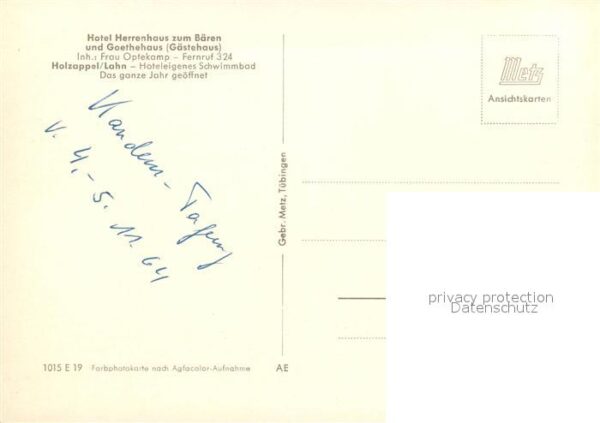 Holzappel Hotel Herrenhaus zum Baeren Fachwerk – Bild 2