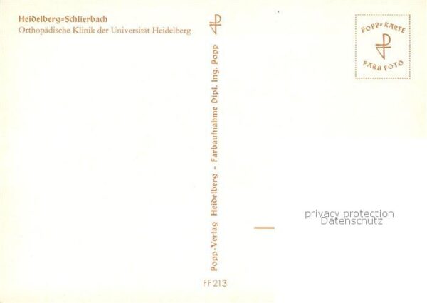 Schlierbach Heidelberg Staustufe Klinik – Bild 2