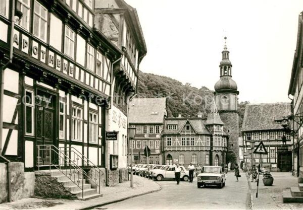 Stolberg Harz Markt Kirche Fachwerk