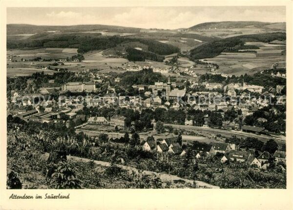 Attendorn Panorama Kirche