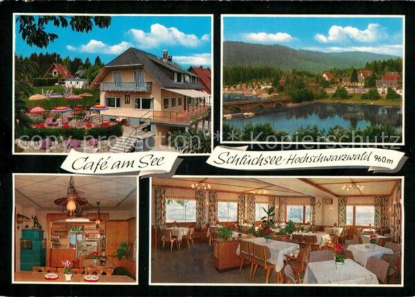 Schluchsee Cafe am See Panorama