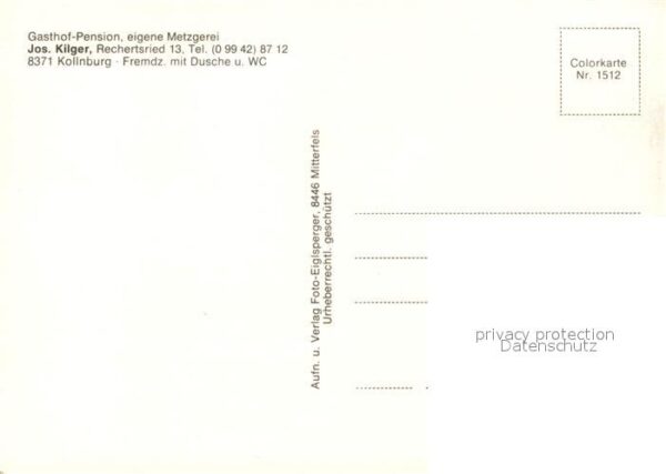 Rechertsried Gasthof Pension Kilger – Bild 2