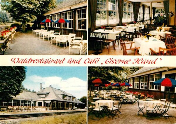 Wiesbaden Waldrestaurant Cafe Eiserne Hand