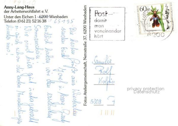 Wiesbaden Anny Lang Haus – Bild 2