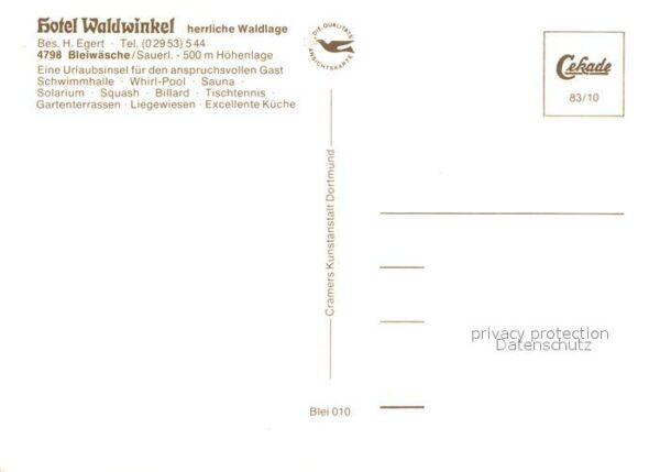 Bleiwaesche Hotel Waldwinkel – Bild 2