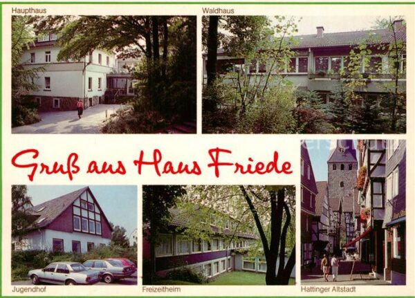 Hattingen Ruhr Haus Friede Evangelisches Freizeitheim