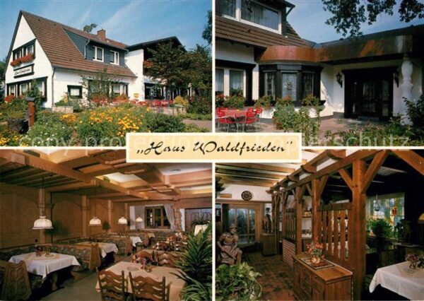 Duelmen Haus Waldfrieden Restaurant Cafe