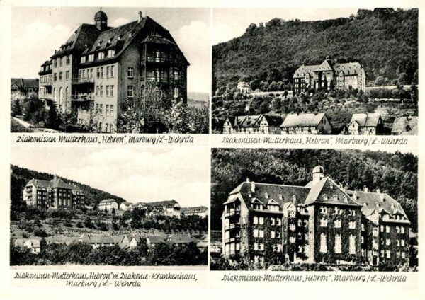 Marburg Lahn Diakonissenhaus Hebron  Krankenhaus Mutterhaus