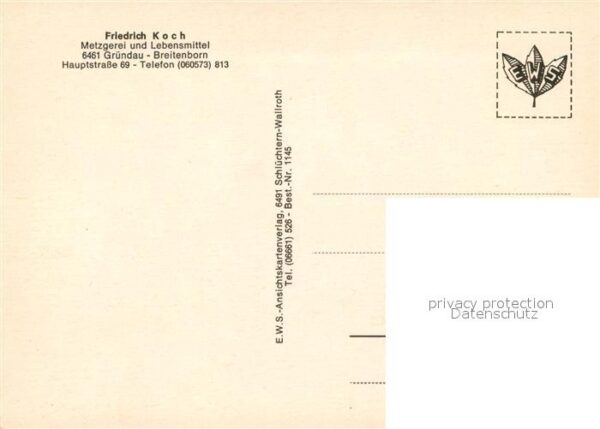 Breitenborn Gruendau Lebensmittel-Metzgerei Koch – Bild 2