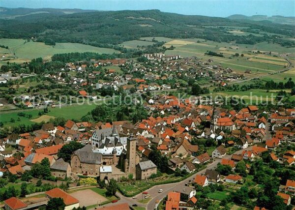 Steinau Strasse Fliegeraufnahme