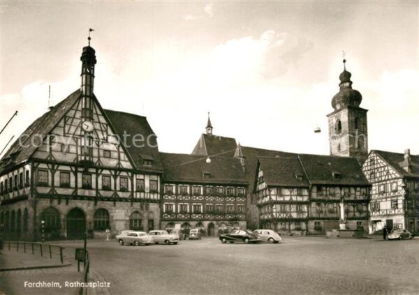 Forchheim Oberfranken Rathausplatz