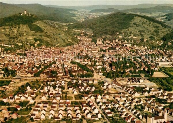 Heppenheim Bergstrasse Fliegeraufnahme