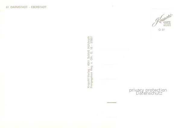 Eberstadt Darmstadt Fliegeraufnahme – Bild 2