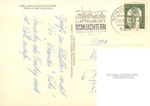 Schluechtern Blick von der Lieserhoehe – Bild 2