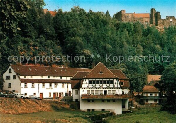Trippstadt Klugsche Muehle Burgruine Wilenstein