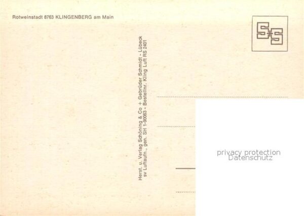 Klingenberg Main Fliegeraufnahme – Bild 2