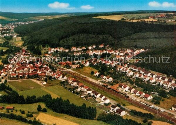 Zell Odenwald Fliegeraufnahme