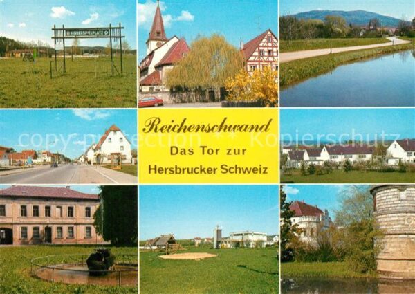 Reichenschwand Ortsansichten Kinderspielplatz