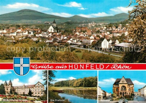 Huenfeld St.-Bonifatius-Kloster Praforst Rathaus