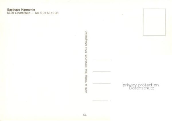 Oberessfeld Gasthaus Harmonie – Bild 2