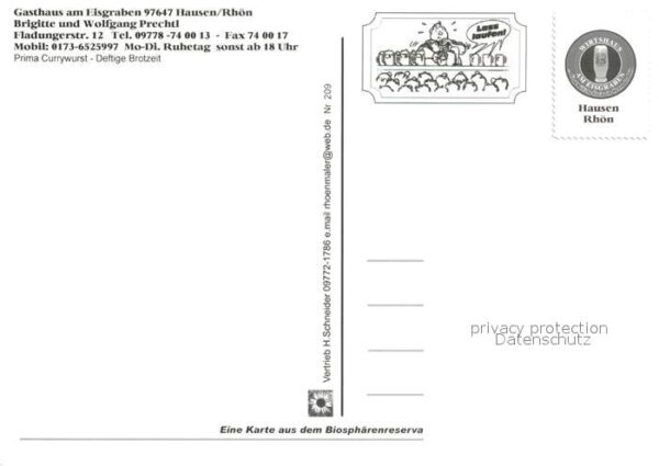 Hausen Rhoen Gasthaus am Eisgraben – Bild 2