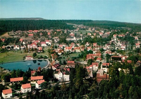 Hahnenklee-Bockswiese Harz Fliegeraufnahme