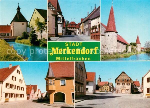 Merkendorf Mittelfranken Ortsansichten