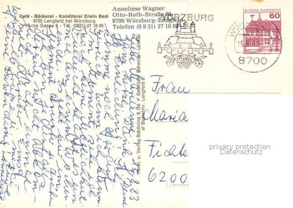Lengfeld Wuerzburg Cafe-Baeckerei Erwin Beck Edeka – Bild 2