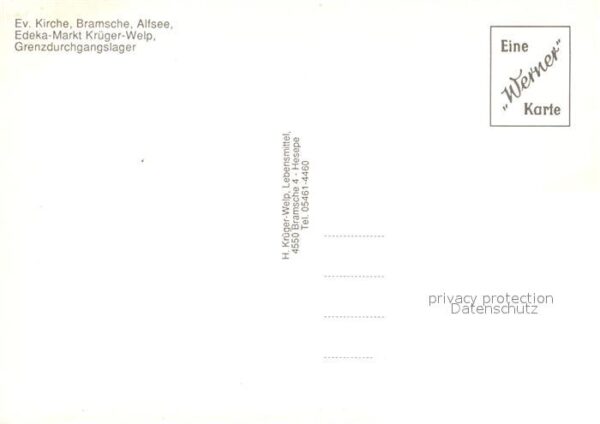 Hesepe Bramsche Evangelische Kirche Alfsee Edeka-Markt Grenzdurchgangslager – Bild 2
